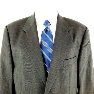 Chaps Ralph Lauren Wool 2 Button Blazer‎ 42R Green